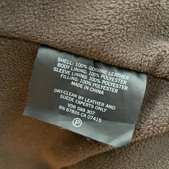 Nautical Leather Jacket - Picture 3 of 3